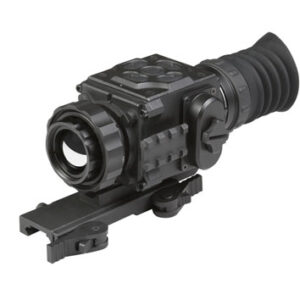 AGM Global Vision 3083455004SE21 Secutor TS25-384 Thermal Rifle Scope Black 1.2x 25mm Multi Reticle 384x288, 50Hz Resolution Zoom Digital 1x/2x/4x/PIP Features Rangefinder