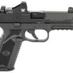 125564 FN 66100844 509 Tactical 9mm Luger 17+1/24+1 4.50" Threaded Barrel, Matte Black Polymer Frame w/Mounting Rail, Optic Cut Matte Black Stainless Steel Slide, No Manual Safety, Includes Viper Red Dot