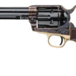 125970 Pietta HF45ALC512NMCW 1873 Great Western II Alchimista II 45 Colt (Long Colt) 6rd 5.50" Blued Steel Barrel & Cylinder, Color Case Hardened Steel Frame, Checkered Walnut Army Grip, Exposed Hammer