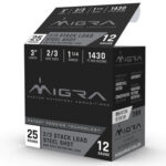 126268 Migra Ammunitions M12S23 Staxd 12 Gauge 3" 1 1/4 oz 2/3 Shot 25 Per Box/ 10 Case