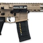 126444 Radian Weapons R0504 Model 1 Pistol 300 Blackout 30+1 9", FDE Billet Rec/M-Lok Handguard, Smooth Buffer Tube (No Brace), Magpul Grip, Ambi Controls, Dead Air QD Flash Hider, Adj. Trigger