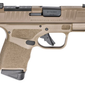 Springfield Armory HC9319FOSP Hellcat Micro-Compact OSP 9mm Luger 3" 11+1, 13+1 Flat Dark Earth Flat Dark Earth Cerakote Steel Slide Adaptive Textured Flat Dark Earth Polymer Grip
