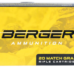 Berger Bullets 31021 Tactical Rifle 6.5 Creedmoor 130 gr Hybrid Open Tip Match 20 Per Box/ 10 Case