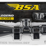 128507 BSA 35039X40AOWRTB Sweet 350 Legend Black Matte 3-9x40mm AO 1" Tube 30/30 Reticle Features Weaver Rings