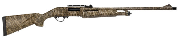 128793 Escort HEFH1224TRBL Field Hunter Turkey 12 Gauge 3" 4+1 24" Ni-Cr-Mo Steel Barrel, Aircraft Alloy Receiver, Full Coverage Mossy Oak Bottomland, Synthetic Stock & Forend, Includes 3 Choke Tubes