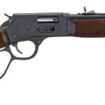 128837 Henry H012GCR Big Boy Carbine Side Gate 45 Colt (LC) Caliber with 7+1 Capacity, 16.50" Barrel, Overall Blued Metal Finish & American Walnut Stock, Right Hand (Full Size)