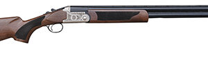 Pointer KAR2028 Acrius  20 Gauge with 28" Black O/U Barrel, 3" Chamber, 2rd Capacity, Nickel Engraved Metal Finish & Turkish Walnut Stock Right Hand (Full Size) Includes 5 Chokes
