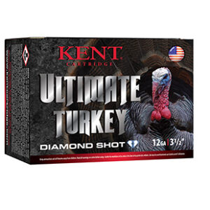 Kent Cartridge C1235TK635 Ultimate Turkey 12 Gauge 3.50" 2 1/4 oz 5 Shot 10 Per Box/ 10 Case