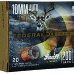 130705 Federal P10SA Premium 10mm Auto 200 gr Swift A Frame 20 Per Box/ 10 Case