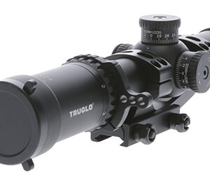 TruGlo TG-8518TLR Omnia  Black Anodized 1-8x24mm 30mm Tube Illuminated APTR Reticle