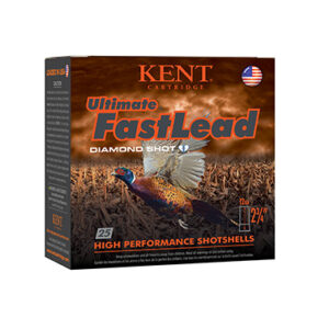Kent Cartridge K122UFL425 Ultimate Fast Lead 12 Gauge 2.75" 1 1/2 oz 5 Shot 25 Per Box/ 10 Case