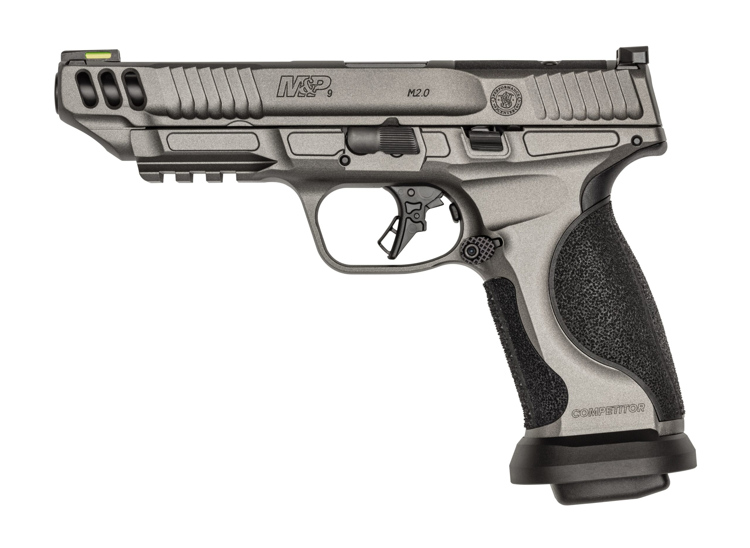 Smith & Wesson M&P9 M2.0 Competitor 9mm Tungsten Gray Cerakote 5in