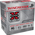 132171 Winchester Ammo WE16GT6A Super X Xpert High Velocity 16 Gauge 2.75" 15/16 oz 6 Shot 25 Per Bx/ 10 Case