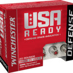 132187 Winchester Ammo RED40HP USA Ready 40 S&W 170 gr Hex Vent Hollow Point 20 Per Box/ 10 Case