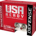 132188 Winchester Ammo RED45HP USA Ready 45 ACP 200 gr Hex Vent Hollow Point 20 Per Box/ 10 Case