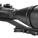 132406 1 AGM Global Vision 15WP6623453111 Wolverine Pro-6 3AL1 Night Vision Riflescope Matte Black 6x100mm Gen 3 Auto Gated Level 1 Illuminated Red Chevron w/Ballistic Drop Reticle