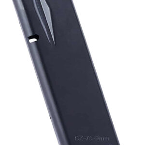 CZ-USA 11132 CZ 75  10rd 9mm Luger Fits CZ 75 Blued Steel