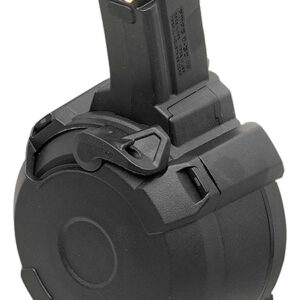 Magpul MAG1181-BLK PMAG  Black Drum 50rd 9mm Luger for H&K MP5/94