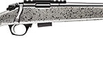 133584 Bergara Rifles BMR005 BMR Full Size 17 HMR 5+1/10+1 20" Matte Blued Steel Threaded Barrel & Drilled & Tapped Steel Receiver, Fixed Gray/Black Speckled Synthetic Stock