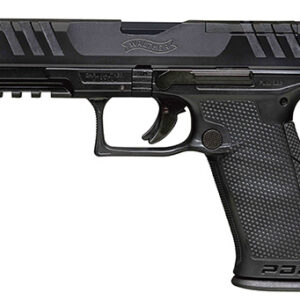 Walther Arms 2854694 PDP Optic Ready 9mm Luger 4" Barrel 10+1, Polymer Frame With Picatinny Acc. Rail, Optic Cut Super Terrain Serrated Steel Slide, Performance Duty Trigger, Manual Safety