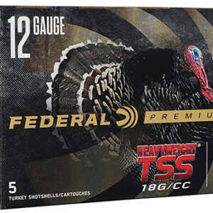 Federal PTSSX197F79 Premium Turkey Heavyweight TSS 12 Gauge 3" 2 oz Tungsten 7/9 Shot 5 Per Box/ 50 Case