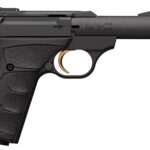 135145 Browning 051569490 Buck Mark Micro SR 22 LR 10+1 4.40" Bull, Threaded Barrel, Matte Black Serrated Steel Slide & Aluminum Frame, Black Ultragrip FX Grip