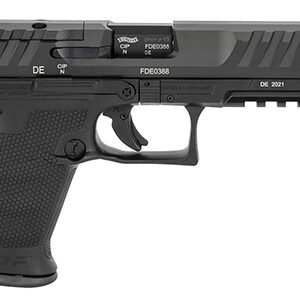 Walther Arms 2858169 PDP Compact Optic Ready 9mm Luger 5" 10+1 Black Polymer Frame Black Steel Slide Performance Duty Textured Black Polymer Grip