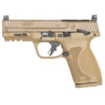 135730a08 SMITH AND WESSON M&P9 M2.0 CPT 9MM FDE 4" OR