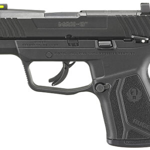 Ruger MAX-9 9mm optic-ready subcompact pistol with tritium fiber optic front sight