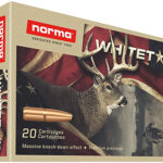 137029 Norma Ammunition 20171502 Dedicated Hunting Whitetail 7mm-08 Rem 150 gr Pointed Soft Point 20 Per Box/ 10 Case