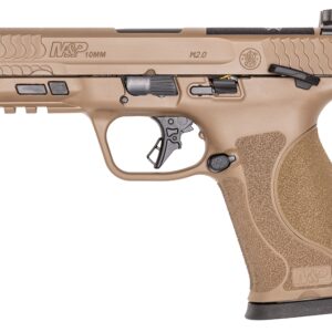 Smith & Wesson M&P M2.0 10mm FDE 4-inch pistol optics ready