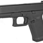 137478 Glock G19 Gen5 MOS 9mm Luger 4.02" 15+1 Black Black nDLC Steel with Front Serrations & MOS Cuts Slide Black Interchangeable Backstrap Grip Fixed Sights