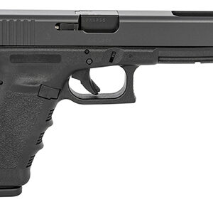 Glock UI3430103 G34 Gen3 Competition 9mm Luger  5.31" Barrel 17+1,  Black Frame & Slide, Finger Grooved Rough Texture Grip, Adjustable Sights, Safe Action Trigger (US Made)
