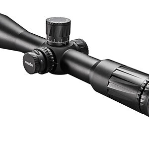 Eotech VDU318FFH59 Vudu FFP Black Anodized 3.5-18x50mm 34mm Tube Illuminated Horus H59 MRAD Reticle Features Throw Lever