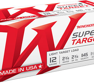 Winchester Ammo TRGT127VP Super-Target Light Target 12 Gauge 2.75" 1 1/8 oz 7.5 Shot 100 Bx/ 2 Case Value Pack