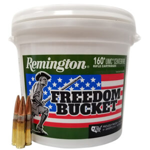 Remington Ammunition 26857 UMC Freedom Bucket 300 Blackout 150 gr Full Metal Jacket 160 Per Box/ 4 Cs
