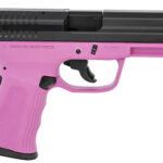 140199 FMK G9C1G2PKSSCM 9C1 G2 9mm Luger 10+1 4" Black Stainless Steel Barrel, Black Serrated Carbon Steel Slide, Pink Polymer Frame w/Picatinny Rail, Black Backstrap Grip