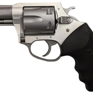 Charter Arms 53620 Undercover II Large 38 Special, 6 Shot 2.20" Matte Stainless Steel Barrel & Cylinder, Anodized Aluminum Frame w/Black Finger Grooved Rubber Grip, Exposed Hammer