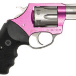 140916 Charter Arms 53630 Chic Lady Rosie Large, 38 Special 6 Shot, 2.20" Matte Stainless Steel Barrel & Cylinder, Pink Aluminum Frame, w/Black Finger Grooved Rubber Grip, Exposed Hammer