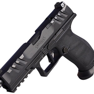 Walther PDP Pro SD 9mm full-size pistol with 5.1-inch threaded barrel, black polymer frame