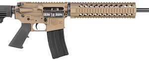 Diamondback DB15 5.56 NATO 16 inch rifle Burnt Bronze Cerakote with 10 inch free-float rail