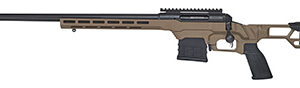 Savage 110 Precision 6.5 PRC left-hand rifle with 24 inch barrel and MDT LSS XL chassis