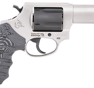 Taurus 260535NSVZ Defender 605  SA/DA 38 Special +P or 357 Mag 5 Shot 3" Matte Stainless Steel Barrel, Matte Black Cylinder, Matte Finish Stainless Steel Frame, Black/Gray VZ Grip, Night Front Sight