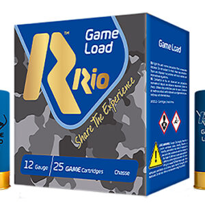 Rio Ammunition TG368 Game Load  12 Gauge 2.75" 1 1/4 oz 8 Shot 25 Per Box/ 10 Case