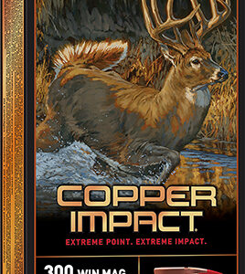 Winchester Ammo X300CLF Copper Impact  300 Win Mag 150 gr Copper Extreme Point Lead Free 20 Per Box/ 10 Case