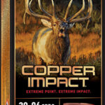 142271 Winchester Ammo X3006CLF2 Copper Impact 30-06 Springfield 180 gr Copper Extreme Point Lead Free 20 Per Box/ 10 Case