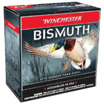 142834 Winchester Ammo SWB2034 Bismuth 20 Gauge 3" 1 1/8 oz Tin Plated Bismuth 4 Shot 25 Per Box/ 10 Case