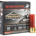 142838 Winchester Ammo SPDG1235 Super Pheasant Diamond Grade 12 Gauge 3" 1 5/8 oz 5 Shot 25 Per Box/ 10 Case