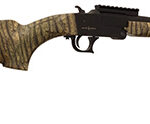 143091 T R Imports TH2024YC Sidekick 20 Gauge 24" 1rd 3" Black Rec/Barrel Fixed Mossy Oak Bottomlands Furniture Ambidextrous (Youth Sized) Includes 3 Chokes