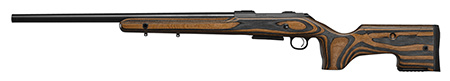 CZ-USA CZ 600 Range .308 Win 24 in black nitride threaded barrel brown gray laminate stock